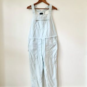 ARITZIA | WILFRED FREE 'VALLETTA OVERALLS' DRAPEY WASHED TWILL CINCH TIE WAIST